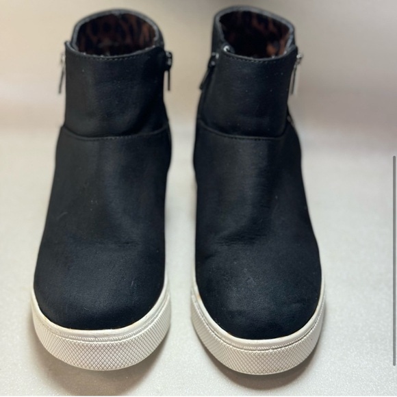 Steve Madden Jwanda Wedge Sneaker | 2 pair | Girls | Black and Tan | Size 5 - Picture 13 of 14